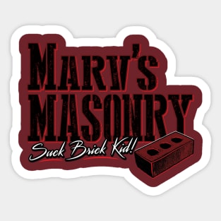 Marv's Masonry Sticker